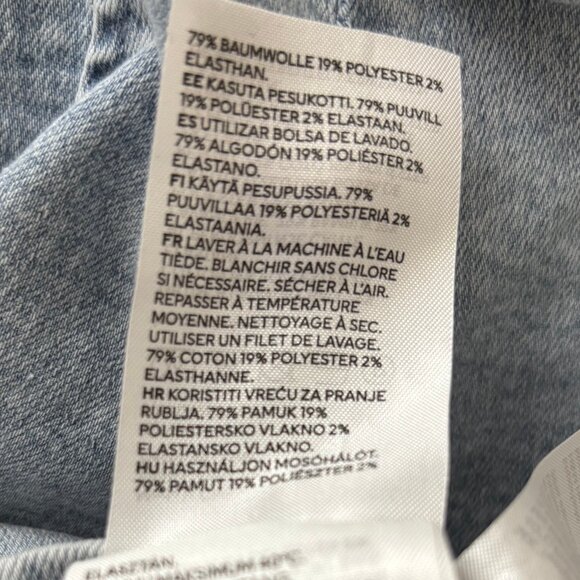 Puff Sleeve Denim Top by Divided H+M - Picture 7 of 7